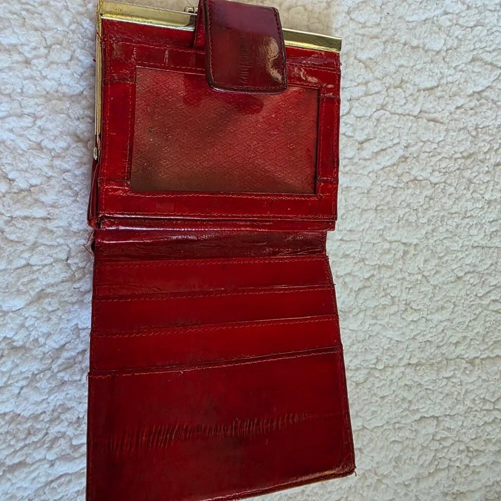 Collection of Red Eel Purse Accessories - Picture 6 of 16